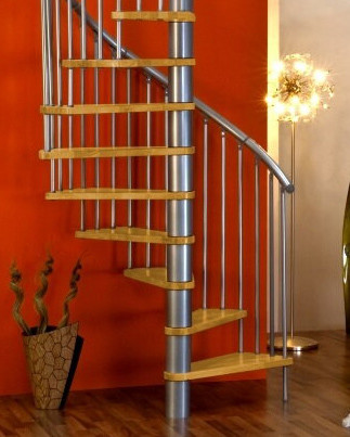 Винтовая лестница Minka Spiral Effect, диаметр 120 см, серебро Винтовая лестница Minka Spiral Effect, диаметр 120 см, серебро