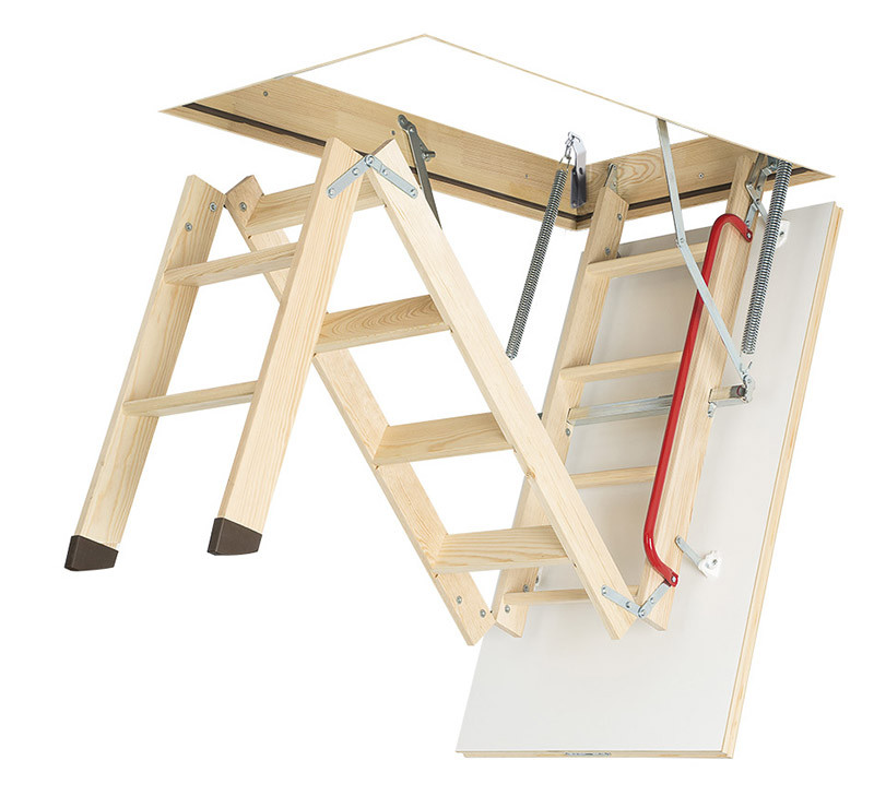 Лестница чердачная Komfort LWK 70x130x305 FAKRO Лестница чердачная Komfort LWK 70x130x305 FAKRO