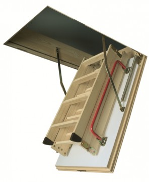 Термоизоляционная складная чердачная лестница LTK 70x120x280 FAKRO Термоизоляционная складная чердачная лестница LTK 70x120x280 FAKRO